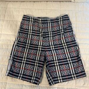 Aunthentic Burberry Plaid Checkered Shorts